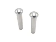 Door pin set, Aluminium. Porsche 911 63-89 - 1687400110, 90153167121, 92855535902 - EQ837001, 1687400110