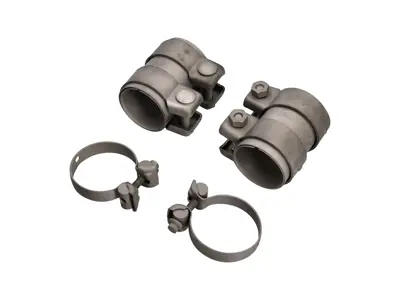 Exhaust Clamps in Titanium. Porsche 991.1 Carrera 2012-16 - 99711152000, 99711124030