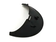 Dashboard stopwatch inner cover in Black. Porsche 971 Panamera - 9718576025Q0, 971857602