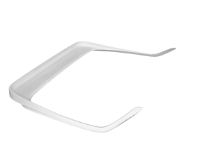 Rear spoiler. Porsche 924 Carrera GTS / GTR - 93751255500TPP, 93751255700TPP, 93751255800TPP - TK 432