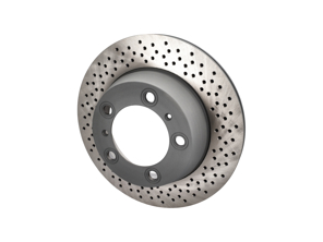 Brake disc rotor Rear. Porsche Boxster 987/981/982 / Cayman 987C/981C/982C - 98735240101, 205828C
