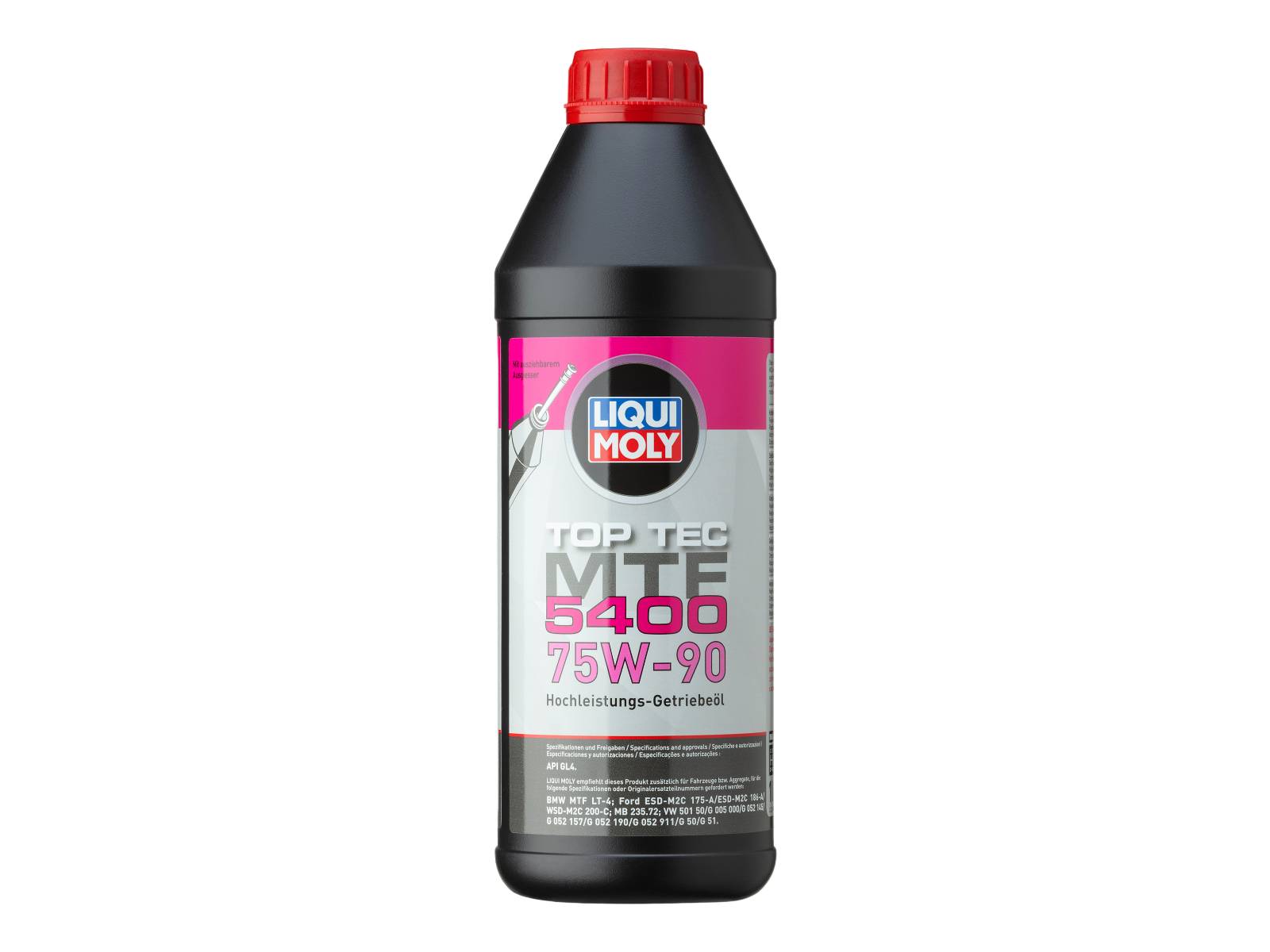 LIQUI MOLY Top Tec MTF 5400 75W-90 for Standard Differential - 21791, 21792