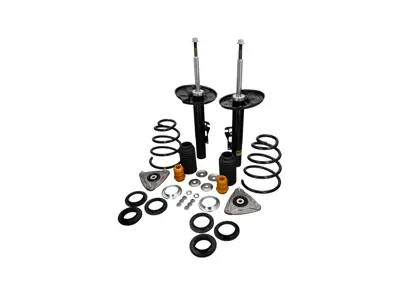 Front Suspension Overhaul Kit - Shock Absorbers, Springs, Mounts & Hardware - for Porsche 981 Boxster & Cayman (Without PASM) 2012-2016 - 98134304104, 98134304105, 98134304109, 98134304111, 98134304113, 99908413301, PAF00855000, 99134301502, 99908444701, PAF003923, 99134350102, 99134350103, 99134351300, 9P1412269, 99134330104, 99134350902, 9P1412137A, 99134356101, 99134352502, 9P1411189, 98134353113504, 99134351101, 9P1412149, 99134312500