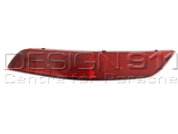 Rear Bumper Reflector. Porsche 991 GT3 2014>> - 99163149580, 99163149680