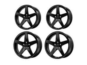 DD1 5-Bolt Alloy Wheel Set Satin Black. Porsche 992.1 GTS - 992.25.21.R.SB, 992.25.20.F.SB
