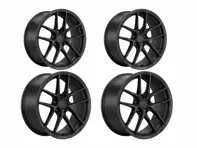 DD2 5-Bolt Wheel Set Satin Black. Porsche 992.1 GTS - 992.25.22.F.SB, 992.25.23.R.SB