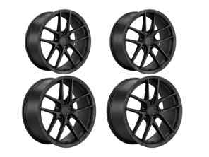 DD2 5-Bolt Wheel Set Satin Black. Porsche 992.1 GTS - 992.25.22.F.SB, 992.25.23.R.SB