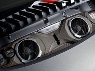 Cover for engine compartment, Titanium Grey. Porsche 992 C2 / C4 Cabrio - 99204410100