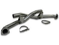 Sports exhaust silencer cross pipe Porsche 997 Gen 2 Carrera and Carrera S - TSPO9972C08.000.AT