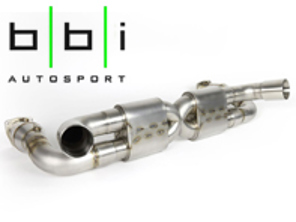 BBi Autosport exhaust system. Porsche 997 GT2