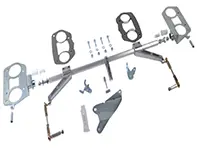 Linkage set to suit twin Weber IDF carburettors - 9900429500