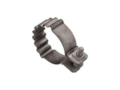 Clamp in titanium for Exhaust Catalytic Converter . Porsche 997 - 99711123001