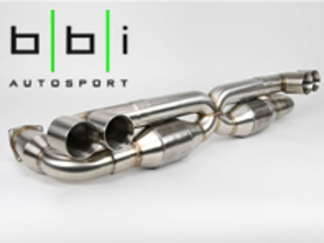 Sports exhaust system. Porsche 991.2 Turbo BBi Autosport