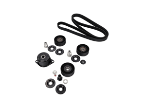 Full Pulley & Belt Kit - Tensioner, Idlers & Drive Belt - for Porsche 987-1 Boxster & Cayman (Manual) 2005-2008 - 99710226000, 99710211700, 99610236550, 99907204109, 99907205901, 99710211800, 99710211900, 99610212754, 99610215166, 99610215168