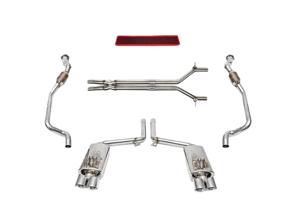 Fabspeed Exhaust Performance Package, Polished Stainless Steel WITHOUT ECU Upgrade. Porsche 970 Panamera Turbo / Turbo S (2010-2016) - 97004420015 - FS.POR.970T.SC, FS.POR.970T.XP, FS.POR.970T.MAXP, FB582/20