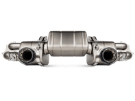 Akrapovic Slip-On Race Line Titanium Exhaust for Porsche 718 Cayman GT4 / Spyder - OPF/GPF >>02/2020 - 982251053D, 982251053G