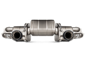 Akrapovic Slip-On Race Line Titanium Exhaust for Porsche 718 Cayman GT4 / Spyder - OPF/GPF >>02/2020 - 982251053D, 982251053G