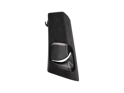 SECOND GRADE B-Pillar Trim Left Black Alcantara. Porsche 991.1 / 991.2 - 991555183102W0