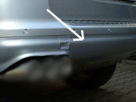Rear Lower Valance Kit Turbo Look. Porsche 955 Cayenne - 95550552104, 95550545002, 95550544902
