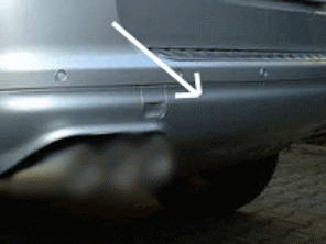 Rear Lower Valance Kit Turbo Look. Porsche 955 Cayenne - 95550552104, 95550545002, 95550544902
