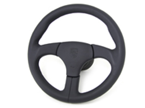 Sports Steering Wheel in MARINE BLUE Leather (without airbag). Porsche 928 1980-91 - 000043163007JX, 000043163007JX, 00004316300