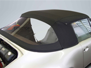 Complete cabriolet hood with clear rear screen. Porsche 911 with manual operation - 91156105100101, 91156105100102, 91156105100103, 91156105100107, 91156105100301, 91156105100303, 91156105100304, 911561051006HA, 911561051003AV, 911561051007MK, 911561051009RA, 911561051004JK
