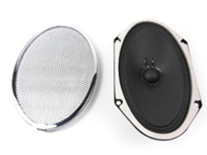 Loudspeaker set, Oval. Porsche 356A / 356BT5 - 31118