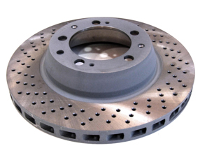 Brake disc rotor, Rear. Porsche 993 (OE Part No 99335204500 / 99335204600) - 99335204500, 99335204600