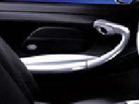 Door storage bin lids and handle set. Porsche 996 - 00004480218 - 00004480218