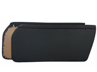 Door panel set, Plain Vinyl. Porsche 914 - 91455501711702, 91455501711, 91455528315