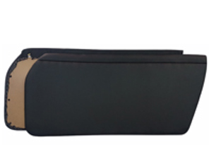 Door panel set, Plain Vinyl. Porsche 914 - 91455501711702, 91455501711, 91455528315