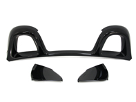 Roll-over bar painted in Black (high-gloss). Porsche 718 Boxster - 98204480020