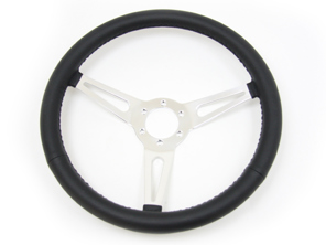Steering wheel Classic 3 spoke, Chrome - 91134700C00, 121175-C00