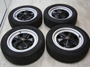 Original Porsche used Fuchs wheel set 6.0J x 16, ET36 - 91136102044, 91136102043