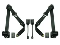 Retractable 3-point inertia reel front seat belts Porsche 911 turbo - 930 - SA-50545