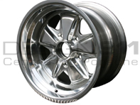 15' Ultralite Chrome Fuchs Style Alloy Wheels 9.0J ET15 For Porsche Car
