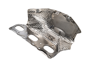 Exhaust manifold heat shield. Porsche 970 Panamera 3.6L - 94611104102, 946111041202, 94611104101, 94611104201, 036.821, 036.961 - 036.821, 036.961