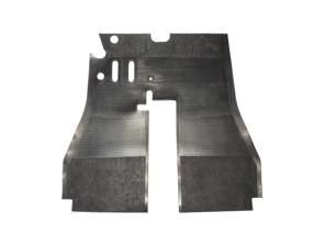 Front rubber base mat. Porsche 356A LHD cars - 64455110100 - 64455110100