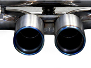 Exhaust tail pipe in titanium Porsche 997 GT3 and  GT3 RS