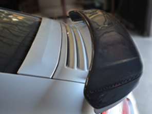 Rear Spoiler / Wing Add-on Type II Carbon Fiber. Porsche 997 Turbo - AP997TT612, AP-997TT-612