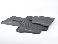 Rubber floor mats. Porsche 970 Panamera MKI & MKII - RHD - Right hand drive - 97004480009