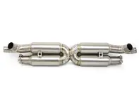 DesignTek Titanium sports exhaust system for Porsche 991.1 / 991.2 Turbo - 99111173170, 99111173171, 99111173140