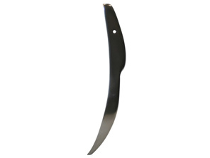 Rear bumper end cap matt anodized. Porsche 911 1969-73 LWB CARS - 90150525121, 90150525221, 1684450470, 1684450480 - 1684450470, 1684450480