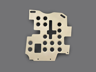 Aluminium floor board drivers side Porsche 964 / 993 - 96455160100, 99355106300