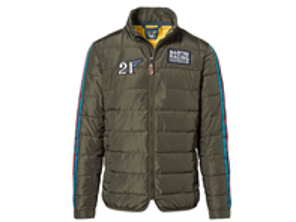 Porsche Men Quilted Jacket, Green - Martini Racing Collection