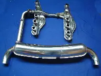 Exhaust & Heat Exchanger Twin Outlet System Porsche 911 1974-83 - 93011116905, 93021102901, 93011104300, 93011104303, 93011118303, 93011118306, 93011323009, 93011323015, 93011323025, 93011312328, 9301132318, 93011323019