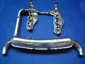 Exhaust & Heat Exchanger Twin Outlet System Porsche 911 1974-83 - 93011116905, 93021102901, 93011104300, 93011104303, 93011118303, 93011118306, 93011323009, 93011323015, 93011323025, 93011312328, 9301132318, 93011323019
