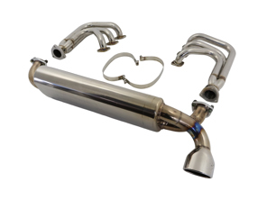 USED Exhaust Muffler / Silencer Rear Box Race System DesignTek. Porsche 964 - 3606006401, 116081, 69-PS101, 96411104504, 96411104605, 96411104205, 96411321316, 96411321315, 96411104502, 96421104004, 96421103905, 96421103932