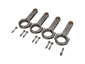 Chromoly long H-beam connecting rod set, 22mm pin. Porsche 914 / VW Type 4 2.0 - 004 5325H, 004 5500H, 004 5700H, 0045325H, 0045500H, 0045700H