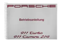 Driver’s manual for Porsche 911 (964) Turbo / Carrera 2/4, MY 92, in English - WKD96402092